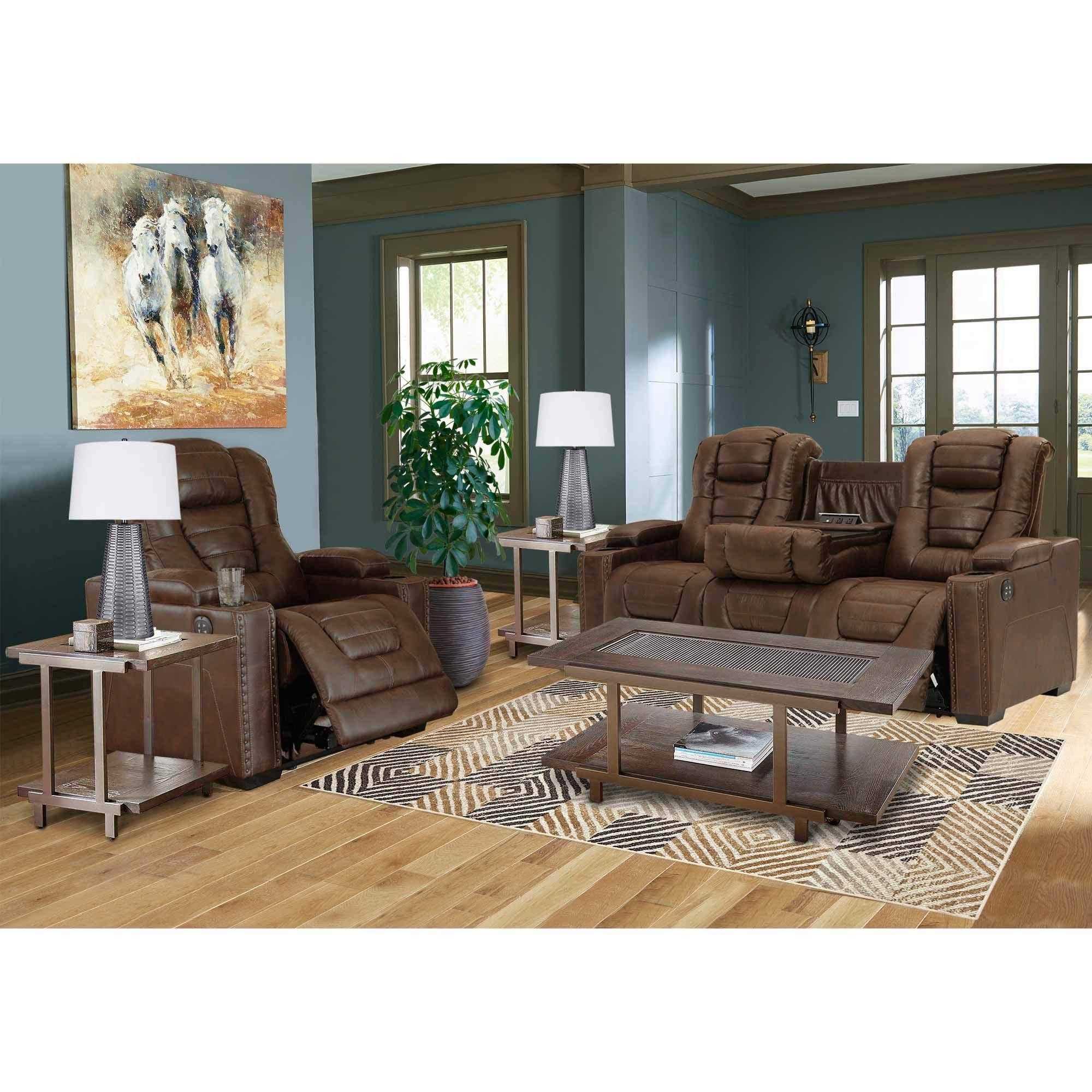 Welsford power reclining loveseat deals with console